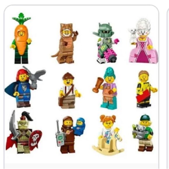 Lego series 24 sealed new mini figs figures mystery pack 7 bags retired - Picture 2 of 7